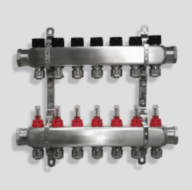 不锈钢流量分水器4路-10路 （32φ）16/20适配器