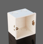 保利PVC白色开关盒86HS50A